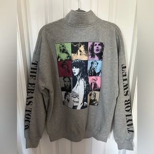 Taylor Swift Eras Tour Quarter Zip (Pittsburgh Show).